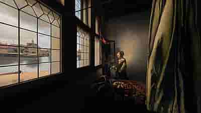 Gameplay screenshot of Art Plunge VR