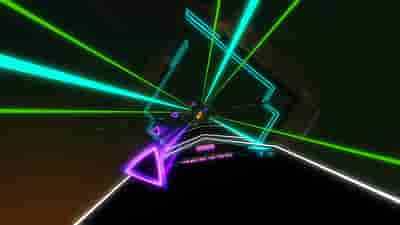 Gameplay screenshot of Audio Trip