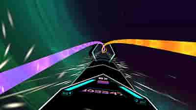 Gameplay screenshot of Audio Trip