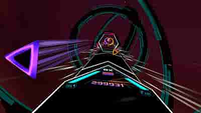 Gameplay screenshot of Audio Trip