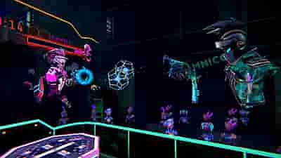 Gameplay screenshot of Blaston