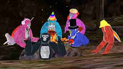 Gameplay screenshot of Gorilla Tag