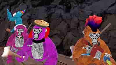 Gameplay screenshot of Gorilla Tag