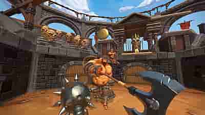 Gameplay screenshot of Gorn