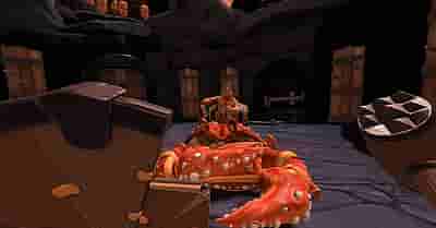 Gameplay screenshot of Gorn