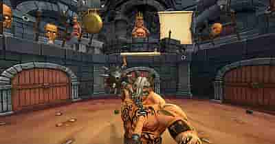 Gameplay screenshot of Gorn