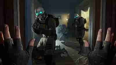 Gameplay screenshot of Half-Life Alyx