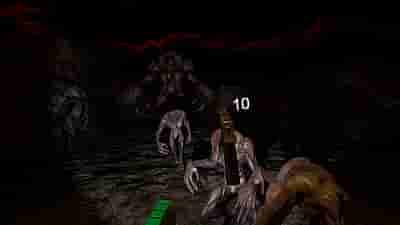 Gameplay screenshot of Hell Dimension VR