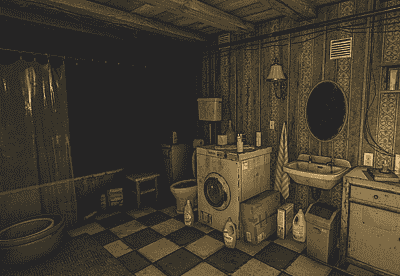 Gameplay screenshot of House of Fear