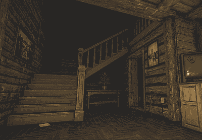 Gameplay screenshot of House of Fear