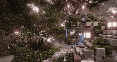Gameplay screenshot of Jungle Quest