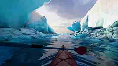 Gameplay screenshot of Kayak VR Mirage