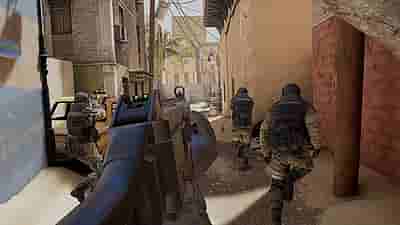 Gameplay screenshot of Pavlov VR