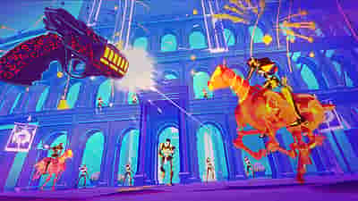 Gameplay screenshot of Pistol Whip