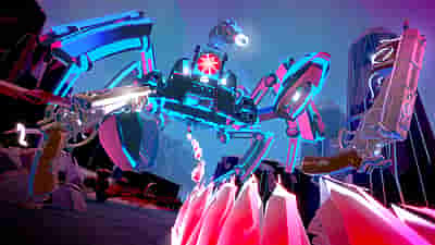 Gameplay screenshot of Pistol Whip