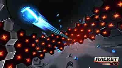 Gameplay screenshot of Racket NX