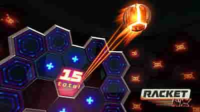 Gameplay screenshot of Racket NX