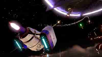 Gameplay screenshot of Space Pirate Trainer