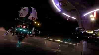 Gameplay screenshot of Space Pirate Trainer