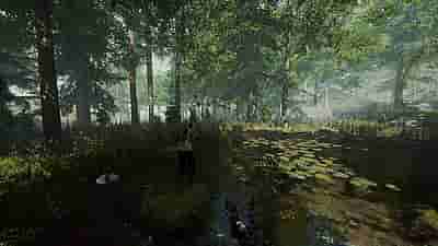 Gameplay screenshot of The Forest VR