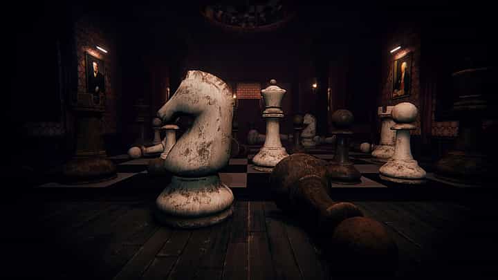 Gameplay screenshot of Affected The Manor