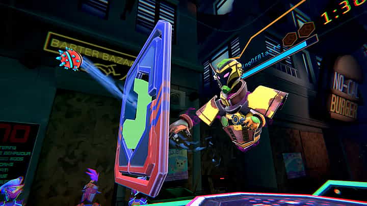 Gameplay screenshot of Blaston