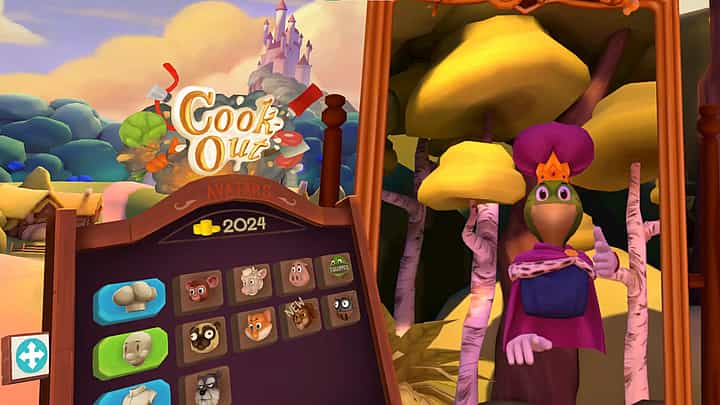 Gameplay screenshot of Cook-out