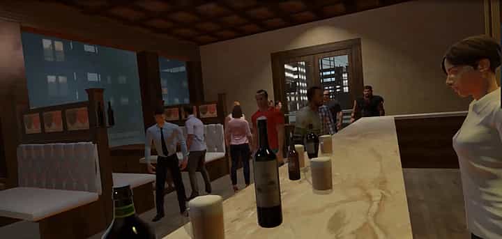 Gameplay screenshot of DrunkN Bar Fight