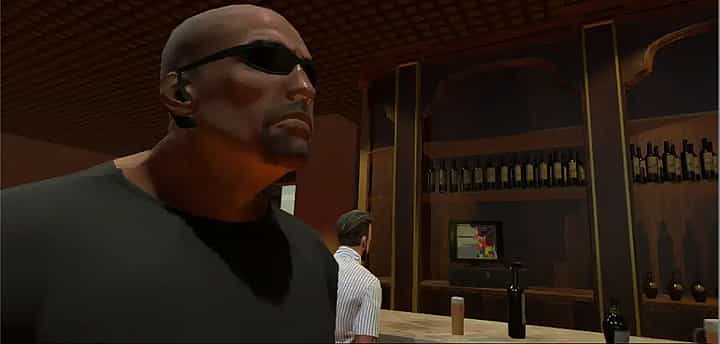 Gameplay screenshot of DrunkN Bar Fight