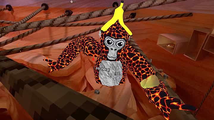 Gameplay screenshot of Gorilla Tag