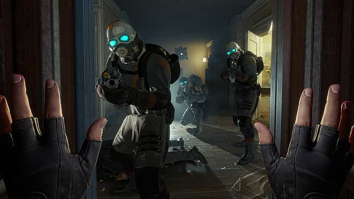 Gameplay screenshot of Half-Life Alyx