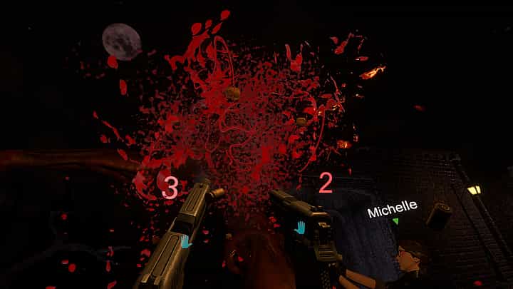 Gameplay screenshot of Hell Dimension VR