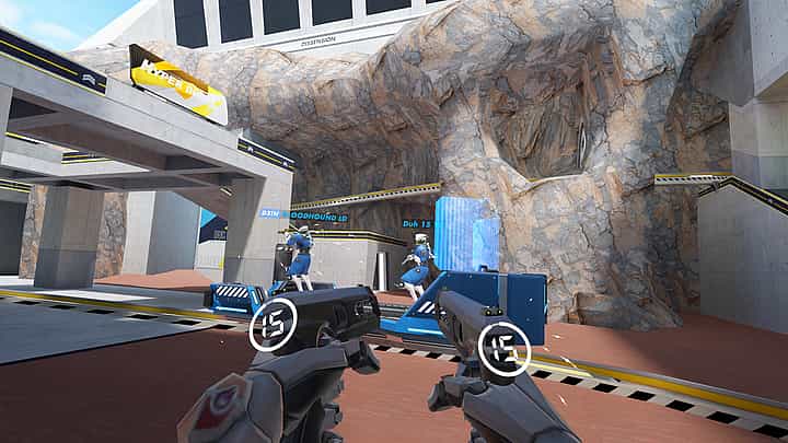 Gameplay screenshot of Hyper Dash