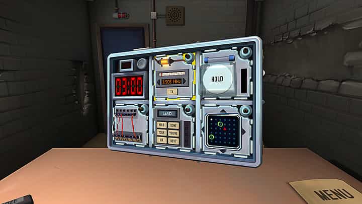Gameplay screenshot of Keep Talking and Nobody Explodes