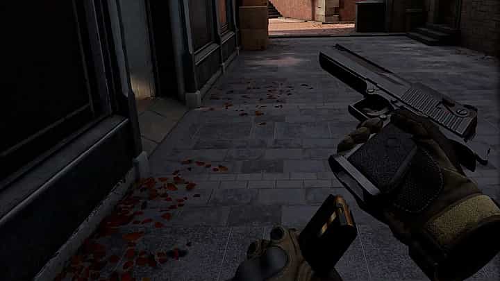 Gameplay screenshot of Pavlov VR