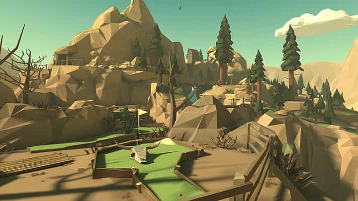 Gameplay screenshot of Walkabout Mini Golf