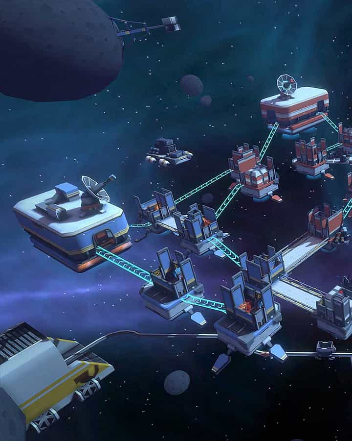 A futuristic arena from the free-roam VR game Cyber Clash