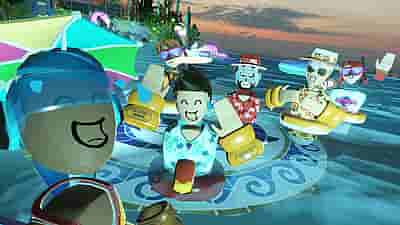 Players meeting in the multiplayer VR game Rec Room