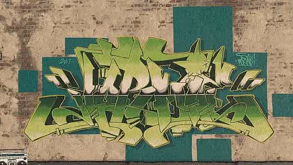 Spray painting graffiti in Kingspray VR