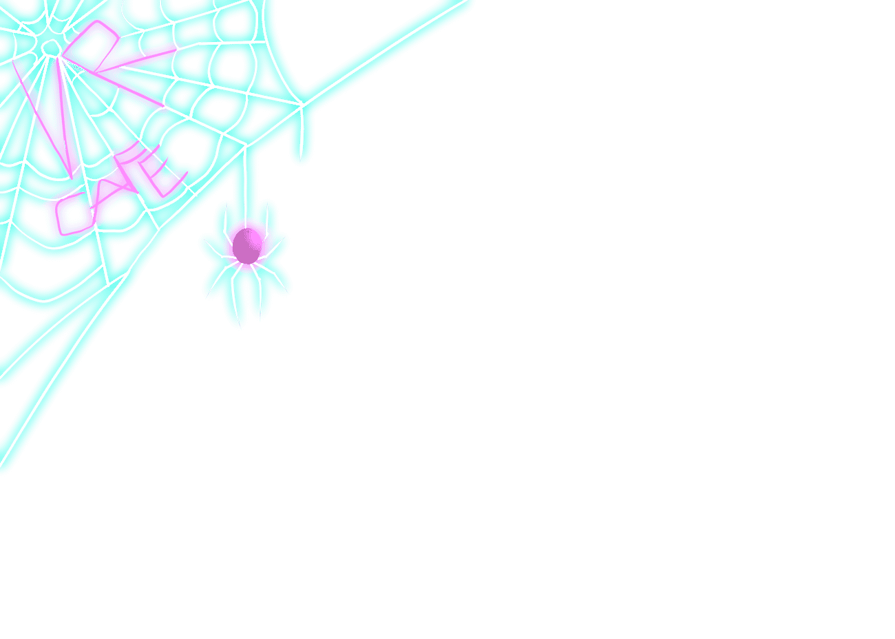 Spiderweb decoration