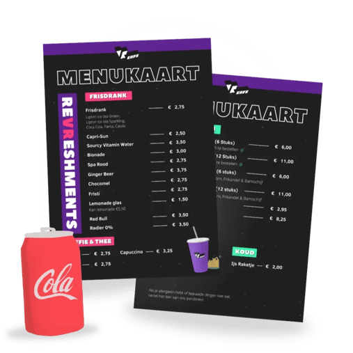 menu's
