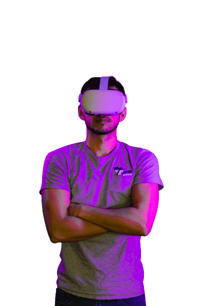 De Boxer met VR-bril