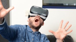 Man wordt duizelig in VR