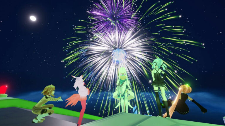 New Years in VR Chat